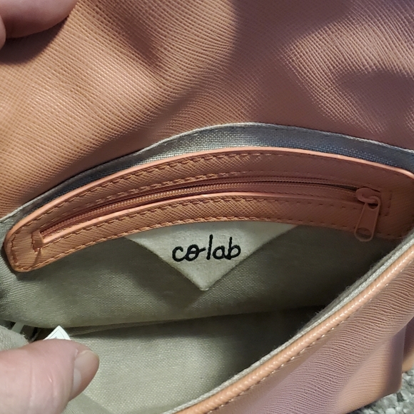 2/$35  👜   peach coloured small cross body bag from co lab! - Picture 10 of 13